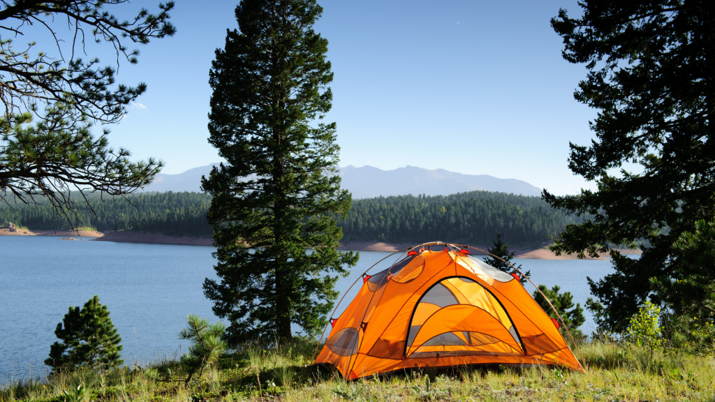 Camping at Sproat Lake