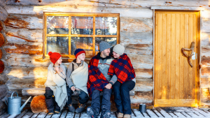Cabin Ready for Winter
